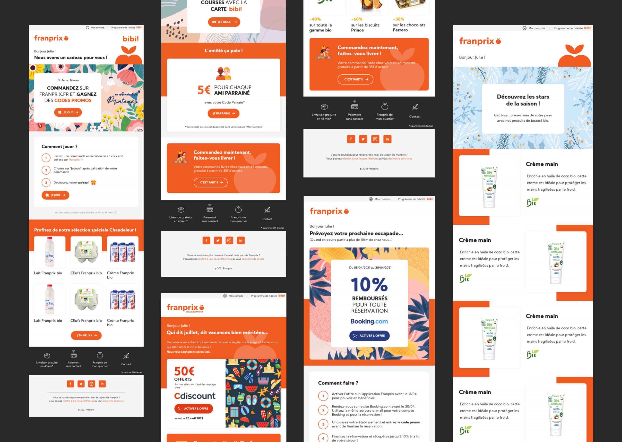Newsletter Franprix