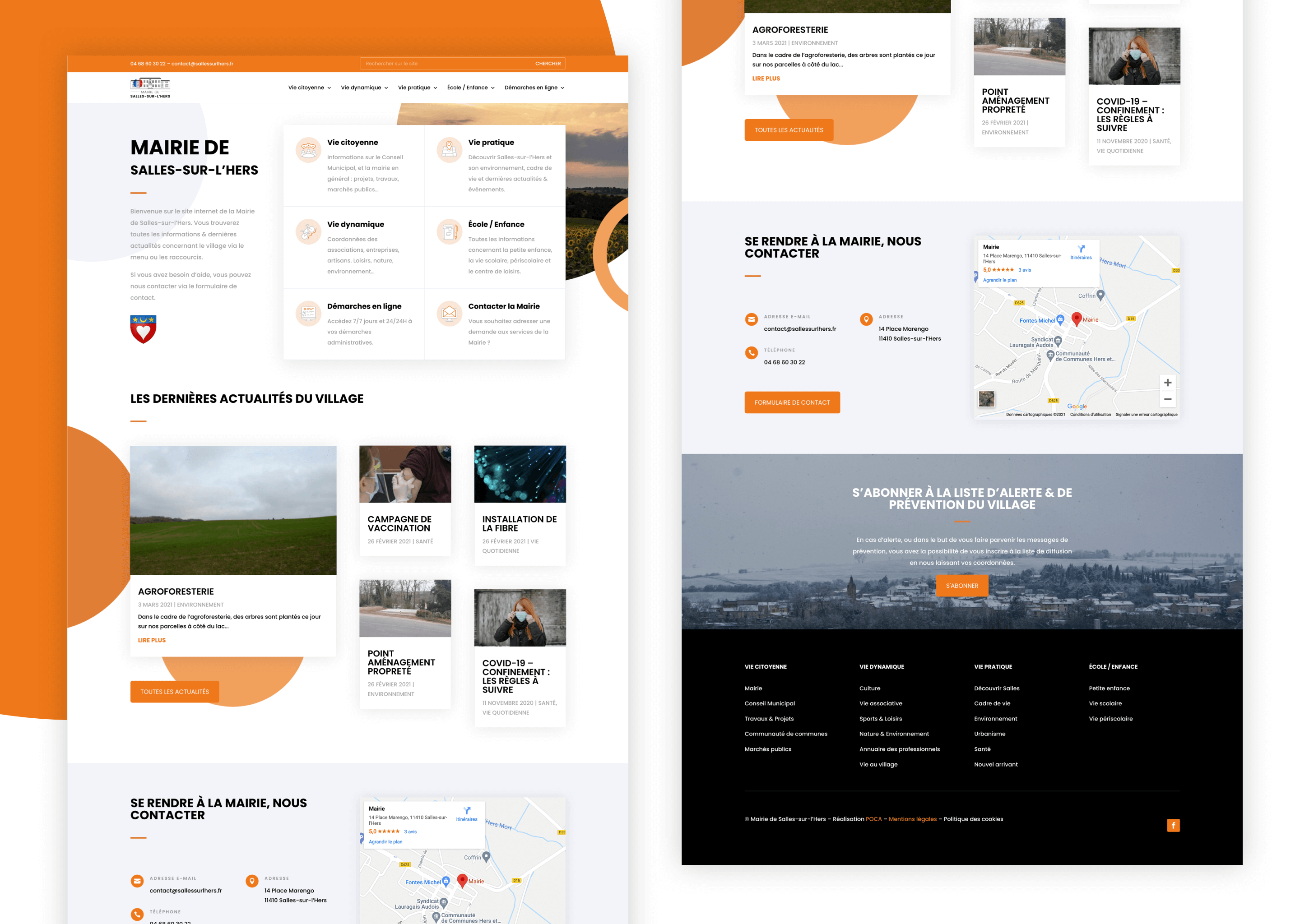 Site internet Mairie