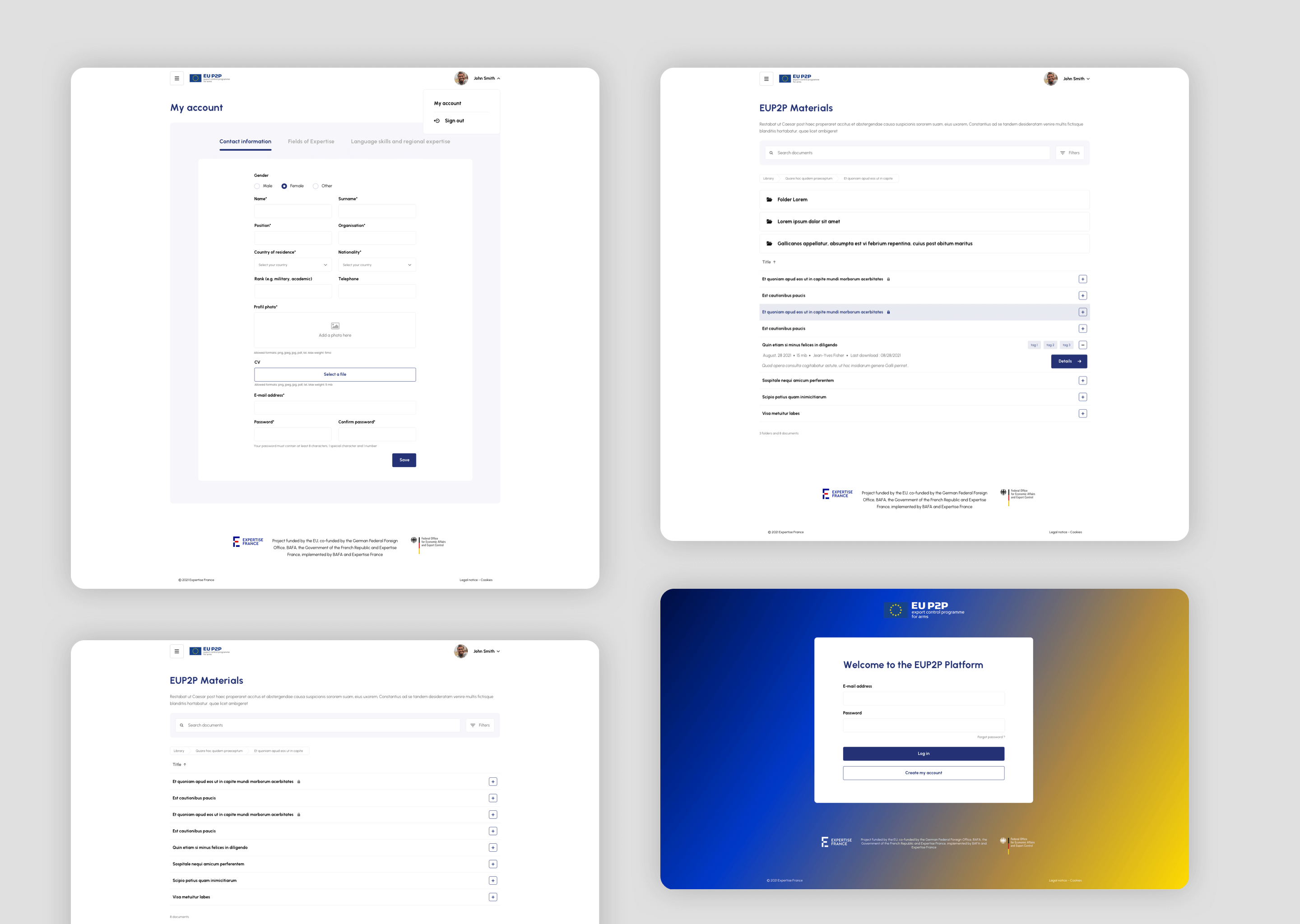 Idéale UI/UX Design