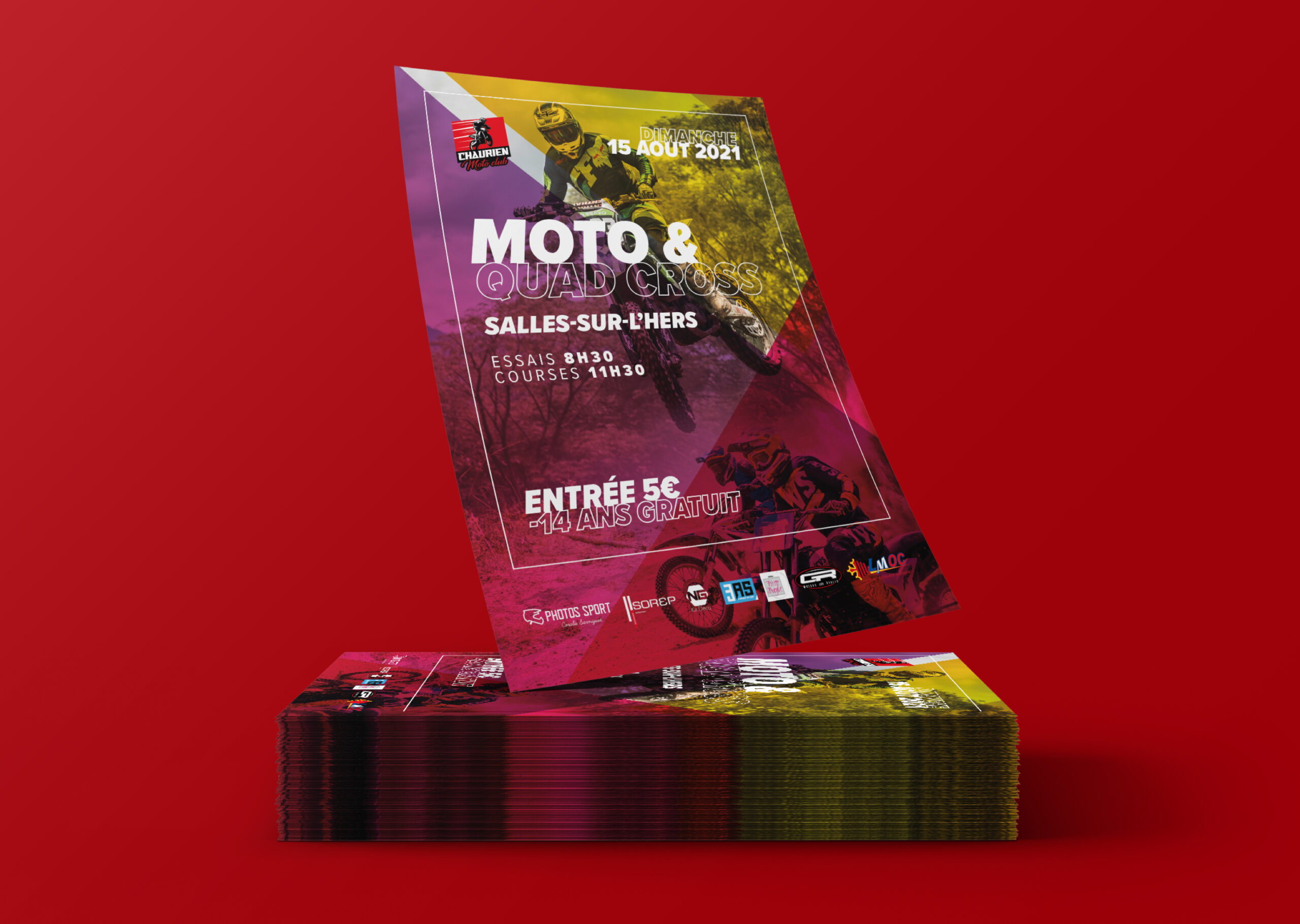 Motoclub Graphiste Salles-sur-l'Hers